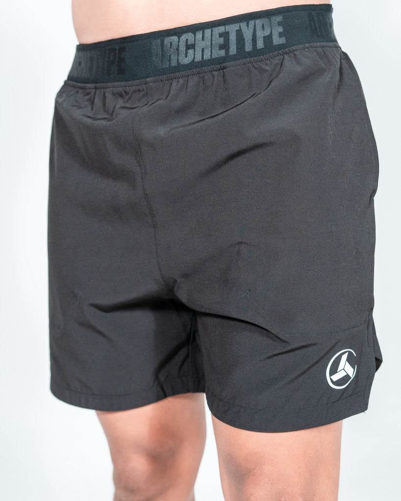 Black Action Shorts