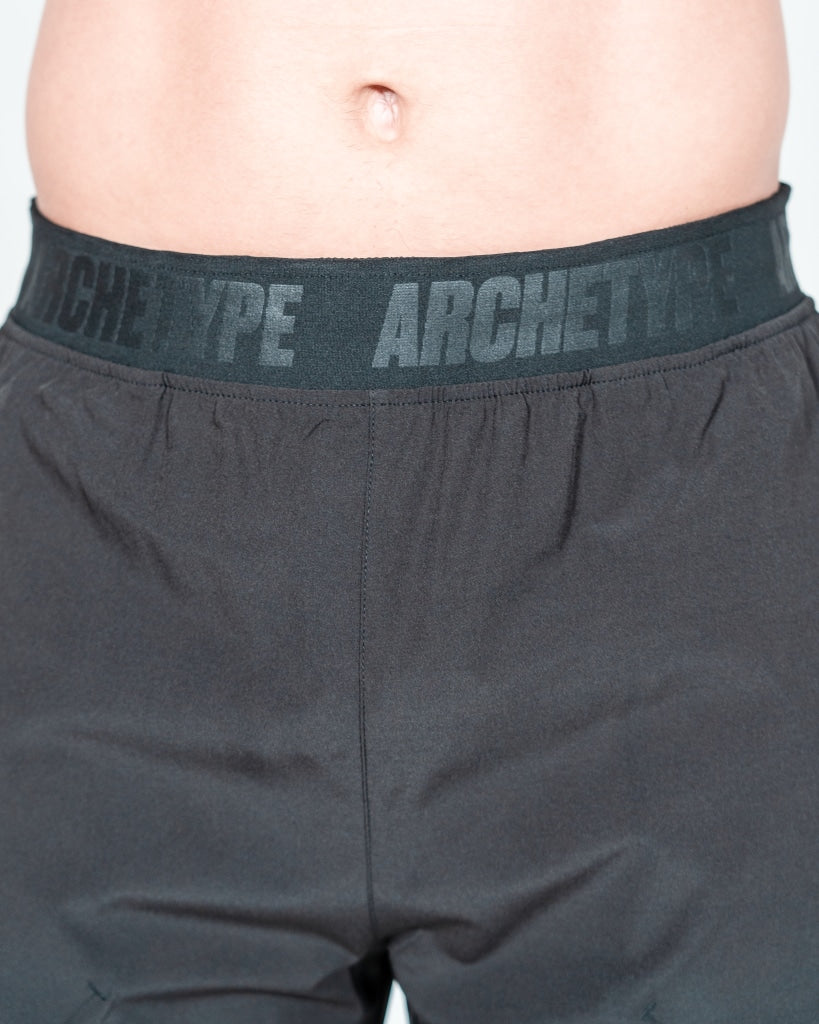 Black Action Shorts