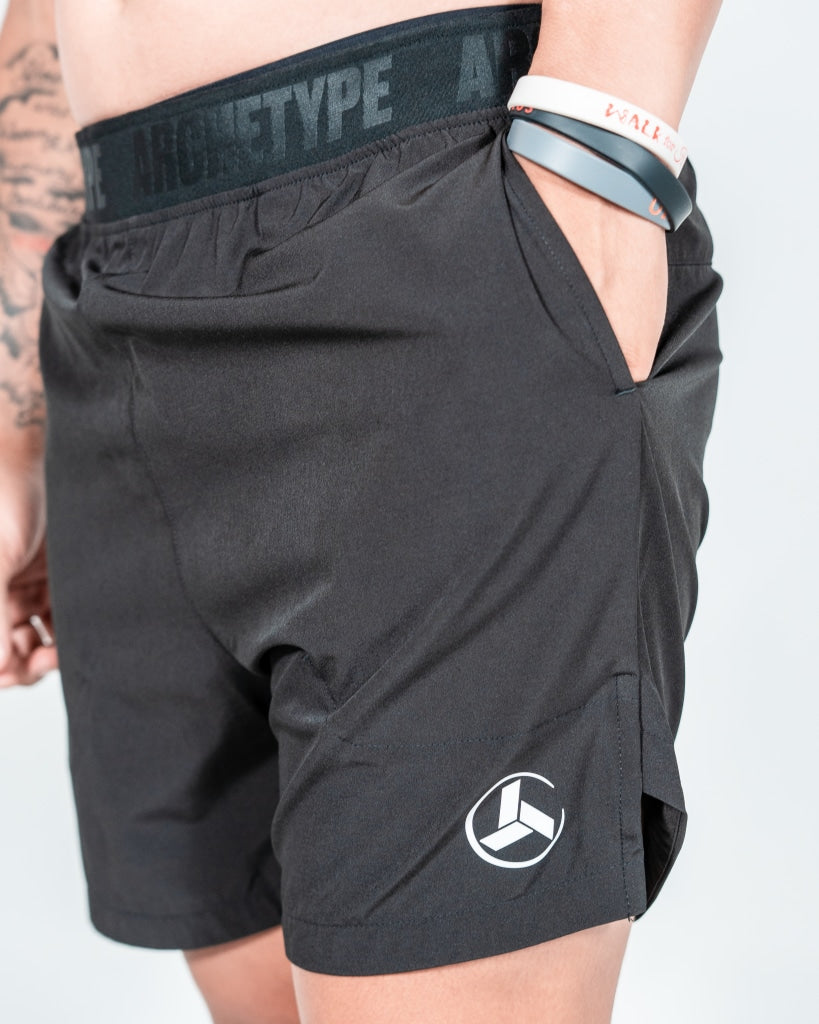 Black Action Shorts