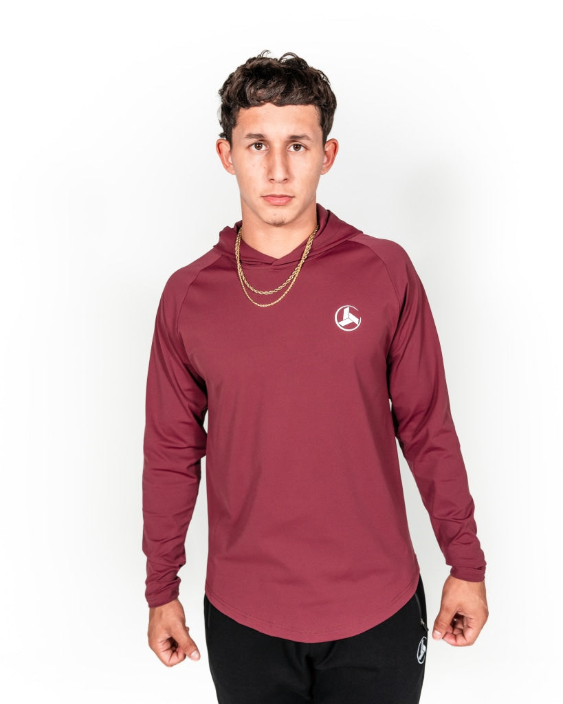 A1 Maroon Long Sleeve