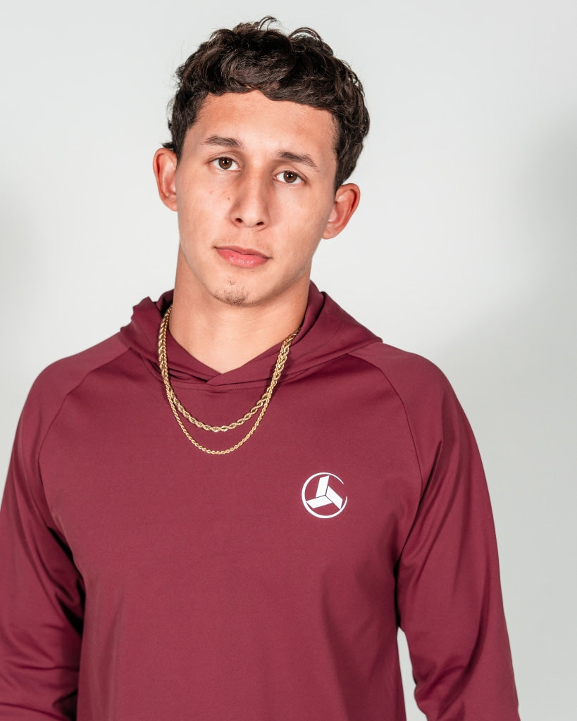 A1 Maroon Long Sleeve