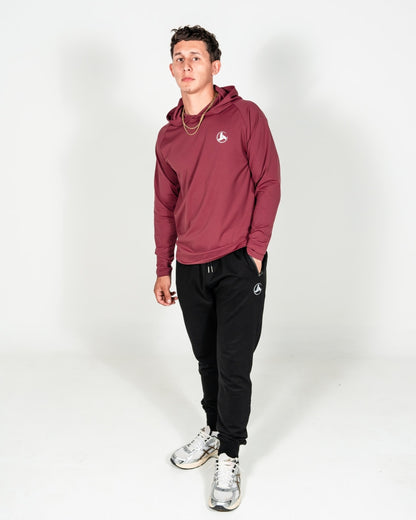 A1 Maroon Long Sleeve