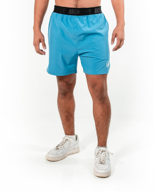 Blue Action Shorts