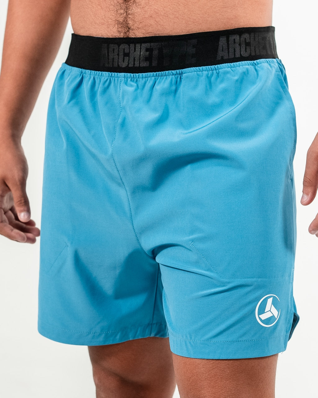 Blue Action Shorts