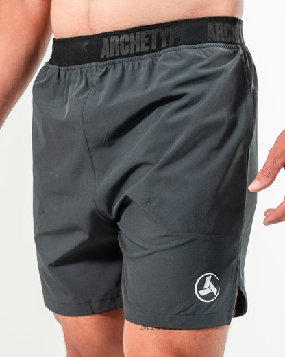 Charcoal Grey Action Shorts