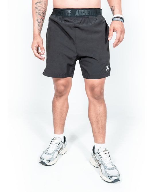 Black Action Shorts