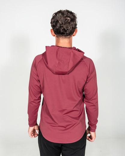 A1 Maroon Long Sleeve