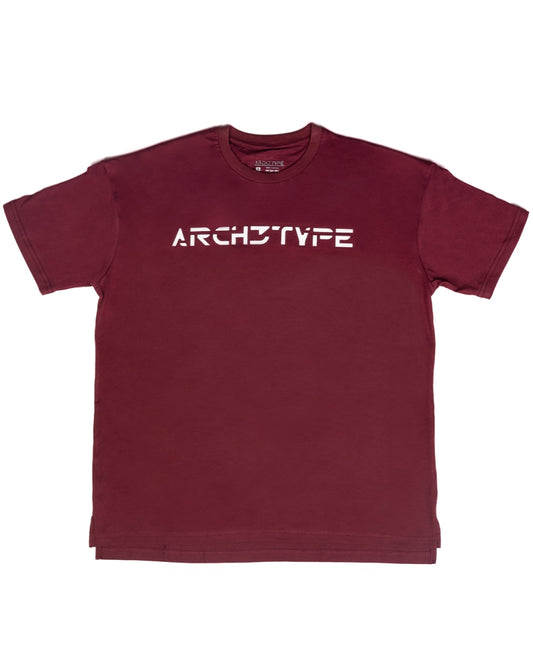 Classic Burgundy Oversized T-Shirts